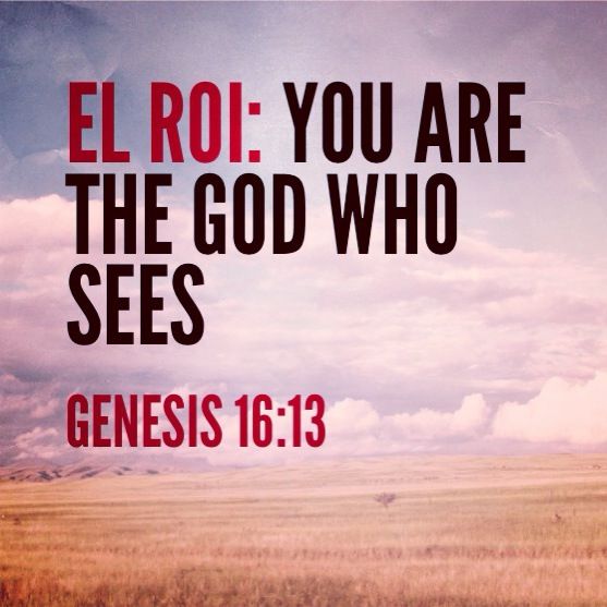 El-Roi – The God who sees
